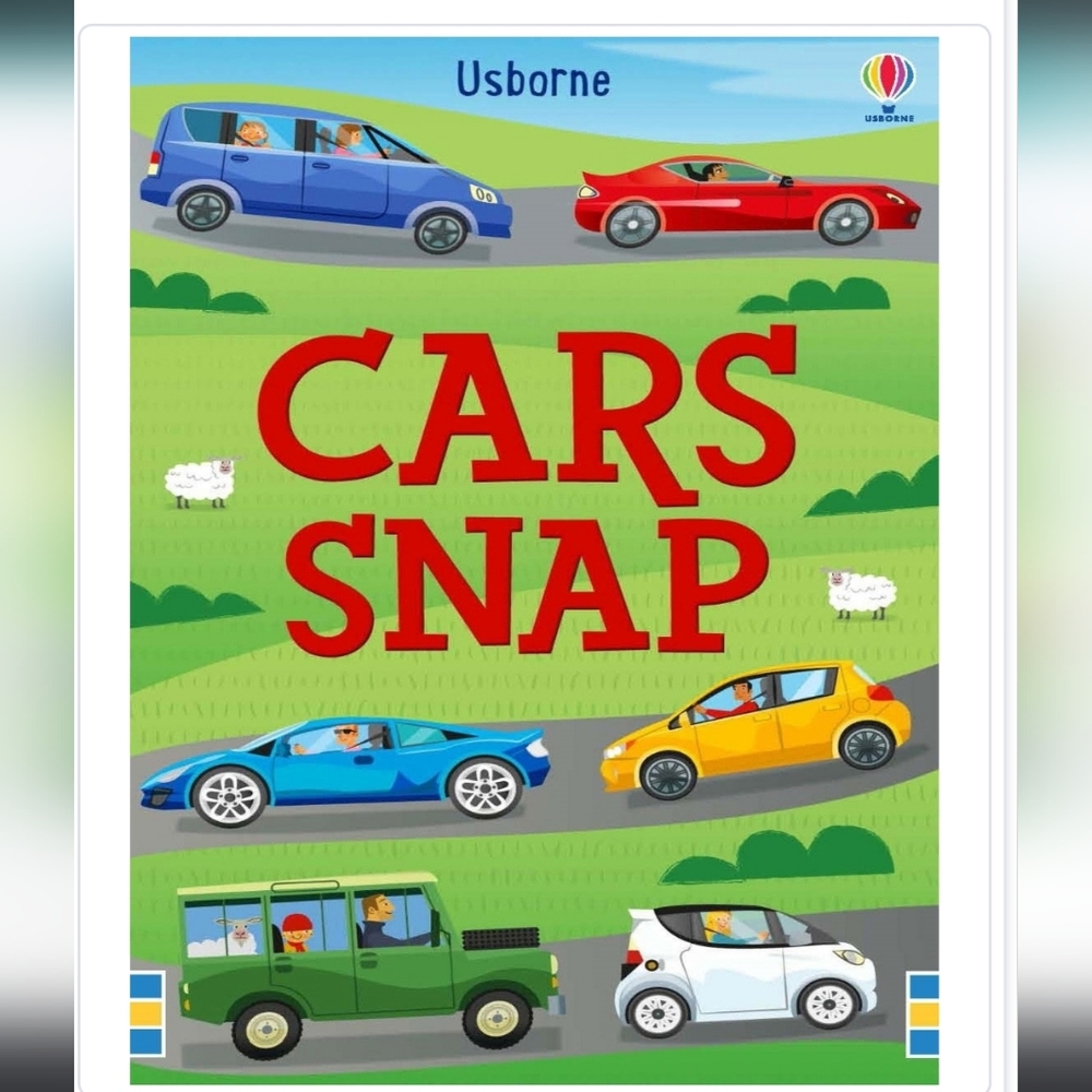 Usborne Cars Snap Card Game